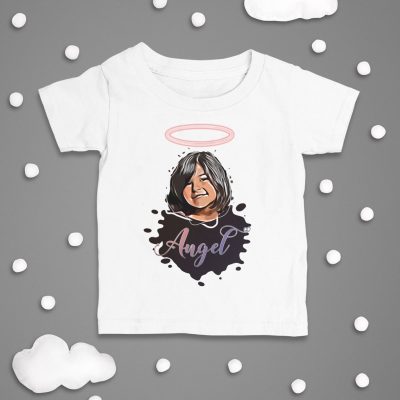 T-Shirt of an Angel Toddler - Personalized to Perfection